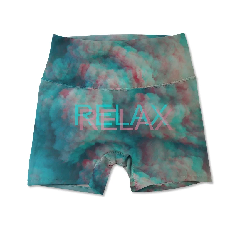 Women's Yoga Shorts for Flexibility and Mobility -Women's Active Shorts - Relax