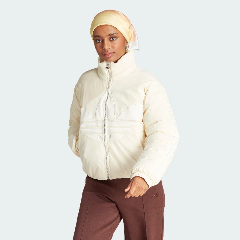 Yoga Shorts for Summer Yoga Classes -Women's adidas Adicolor Big Logo Jacket