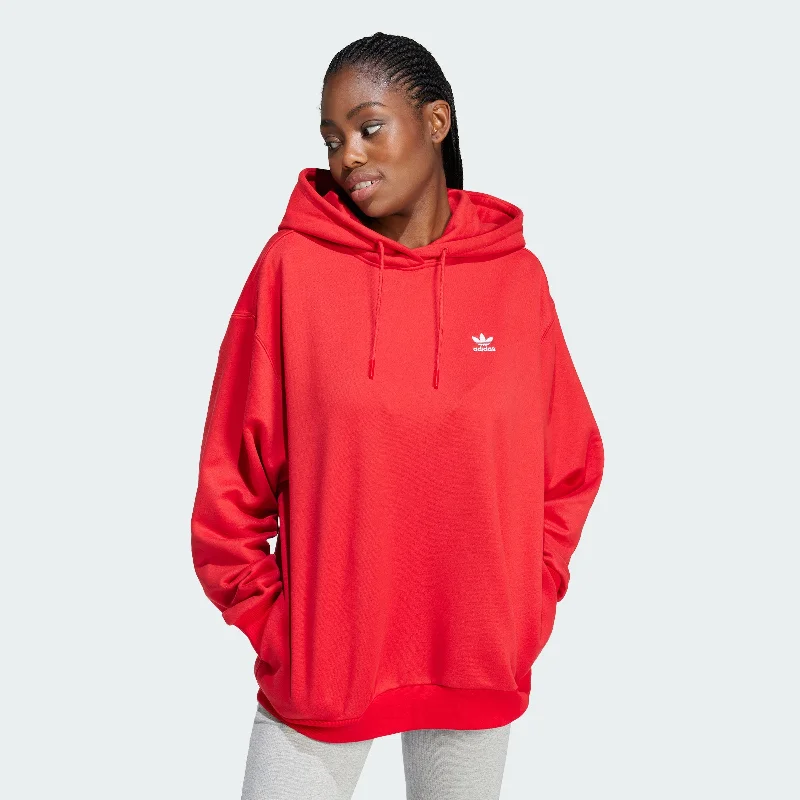 Women's Yoga Tops for Active Sessions -Women's adidas Adicolor Trefoil Oversized Hoodie Women's Yoga Tops for Active Sessions -Women's adidas Adicolor Trefoil Oversized Hoodie
