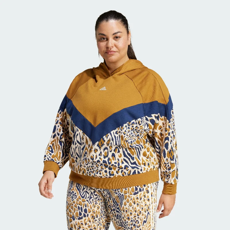 Soft and Comfortable Yoga Tops for Women -Women's adidas adidas x FARM Hoodie (Plus Size) Soft and Comfortable Yoga Tops for Women -Women's adidas adidas x FARM Hoodie (Plus Size)