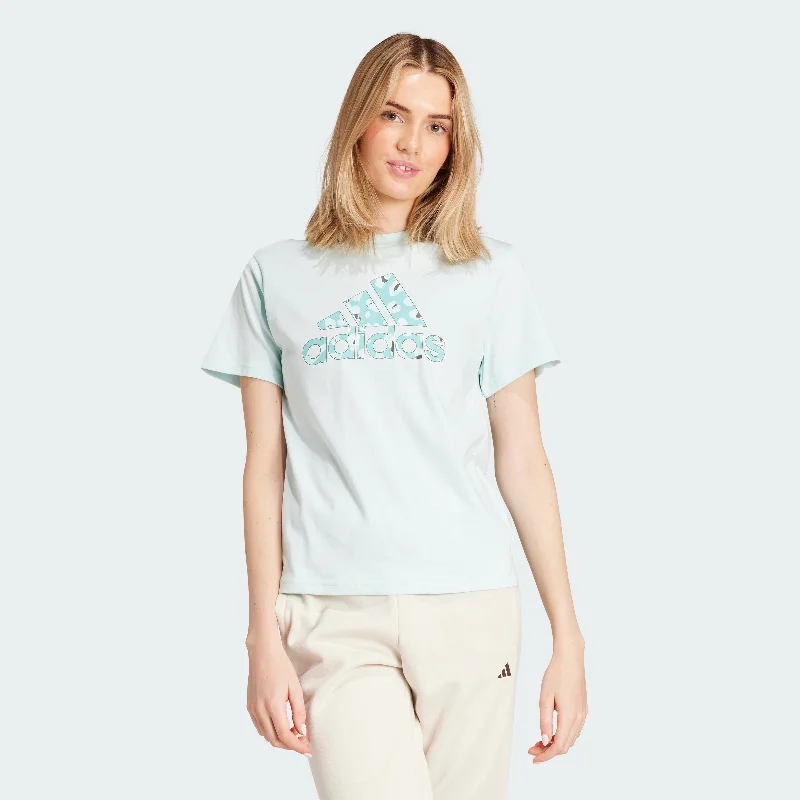 Yoga Tops for Better Posture -Women's adidas Animal Graphic Tee