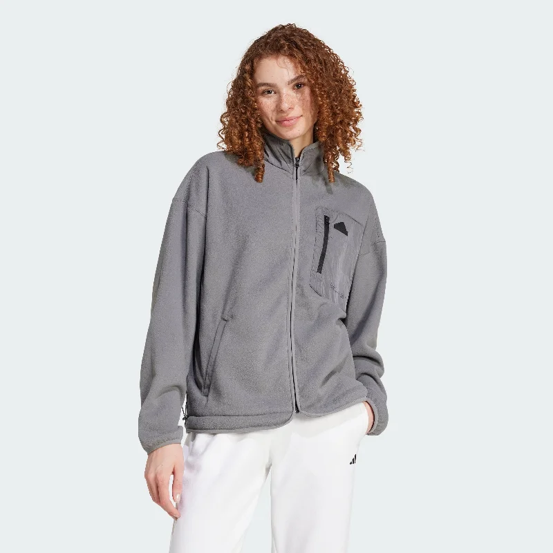 Yoga Shorts for Better Workout Performance -Women's adidas City Escape Polar Fleece Track Top Yoga Shorts for Better Workout Performance -Women's adidas City Escape Polar Fleece Track Top