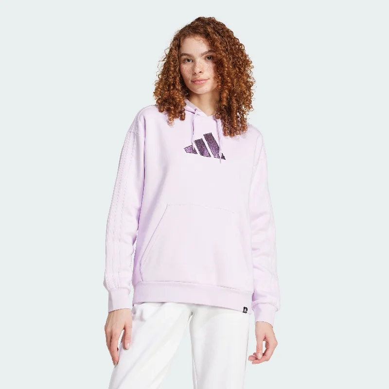 Women's Yoga Tops for Deep Stretching -Women's adidas Holiday Graphic 3-Stripes Oversized Hoodie Women's Yoga Tops for Deep Stretching -Women's adidas Holiday Graphic 3-Stripes Oversized Hoodie