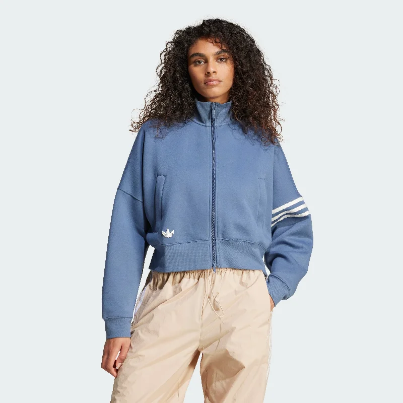 Yoga Shorts for Deep Stretching Poses -Women's adidas Neuclassics Track Top
