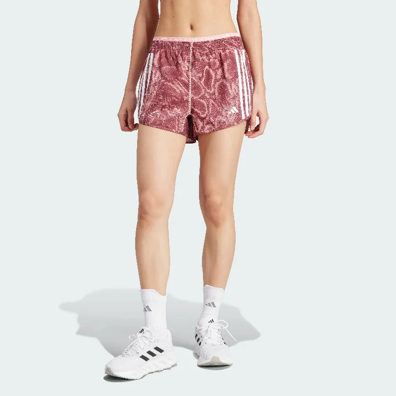 Yoga Shorts for Fitness and Flexibility -Women's adidas Own the Run Excite Allover Print AEROREADY Shorts Yoga Shorts for Fitness and Flexibility -Women's adidas Own the Run Excite Allover Print AEROREADY Shorts