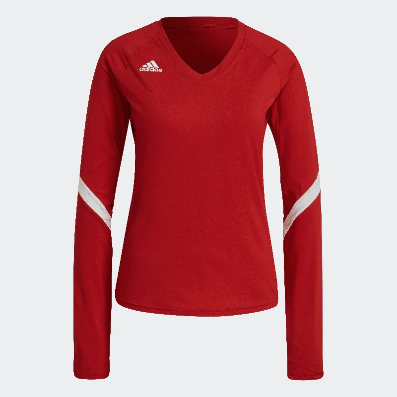 Yoga Tops for Better Posture -Women's adidas Quickset Long Sleeve Jersey