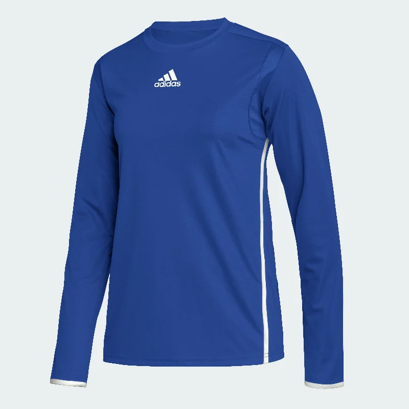 Lightweight Yoga Tops for Ease of Movement -Women's adidas Team Issue Long Sleeve Jersey Lightweight Yoga Tops for Ease of Movement -Women's adidas Team Issue Long Sleeve Jersey
