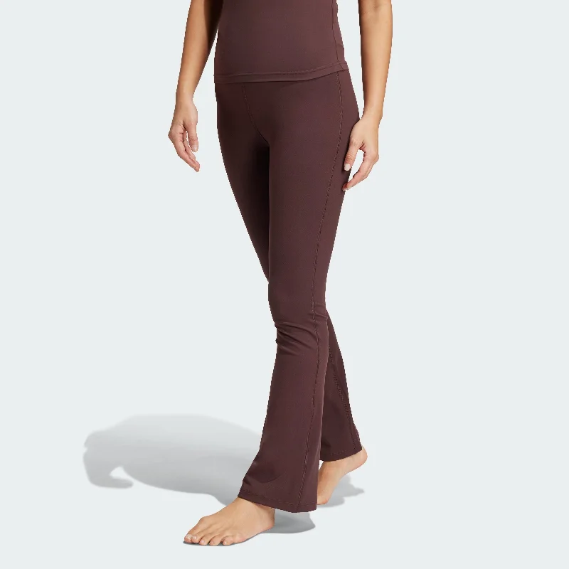 Women's Yoga Shorts for Flexibility and Mobility -Women's adidas Yoga Flared Pants