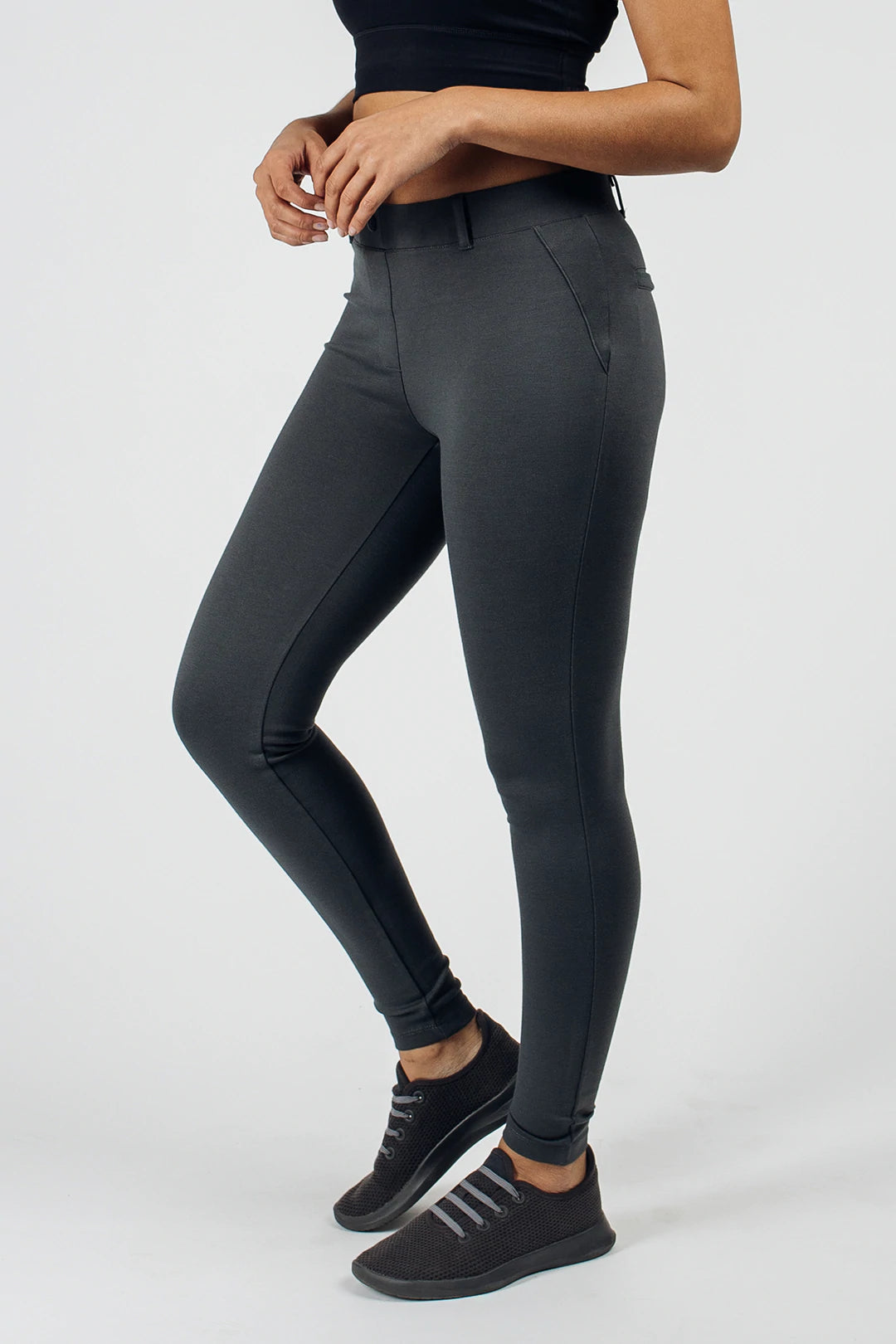 Breathable Full-Length Yoga Pants for Comfort -Womens Anything Pant