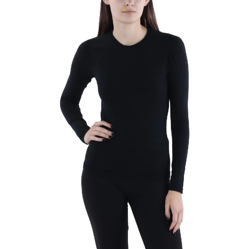 Fitted Yoga Tops for Intense Training -Womens Breathable Quick Dry Shirts & Tops