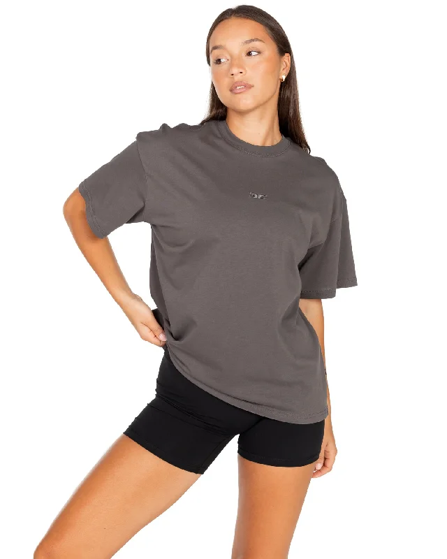 Soft Yoga Tops for Women -Women's Classic Tee - Slate