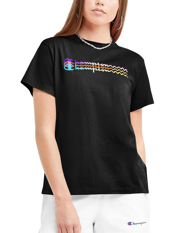 Women's Yoga Tops with Ribbed Fabric -Womens Cotton Shirts & Tops