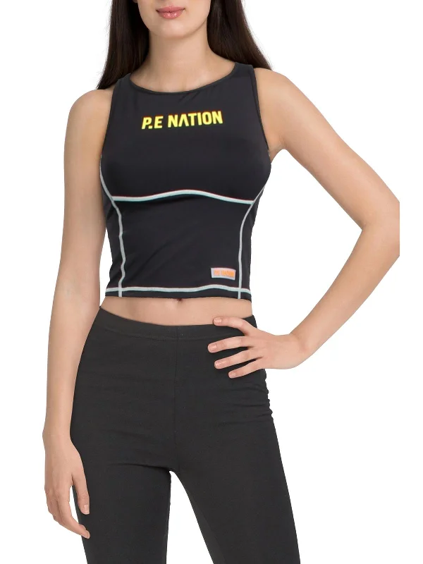 Yoga Tops for Flexibility and Recovery -Womens Criss-Cross Back Fitness Tank Top