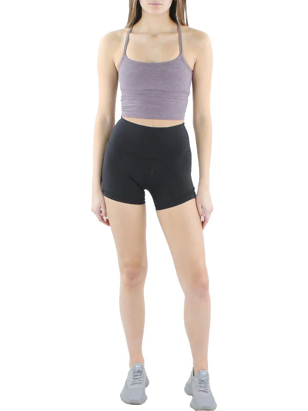 Yoga Tops for Studio Practice -Womens Crop Fitness Tank Top
