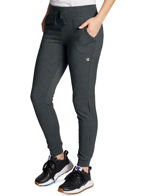 Women's Yoga Shorts for All Activities -Womens Drawstring Hem Fitness Jogger Pants