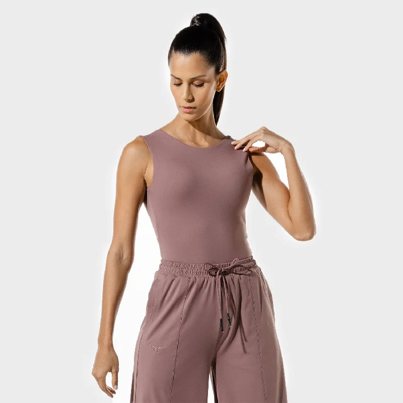 Women's Yoga Tops for Comfortable Fit -Women's Fitness - Bodysuit - Copper Coin