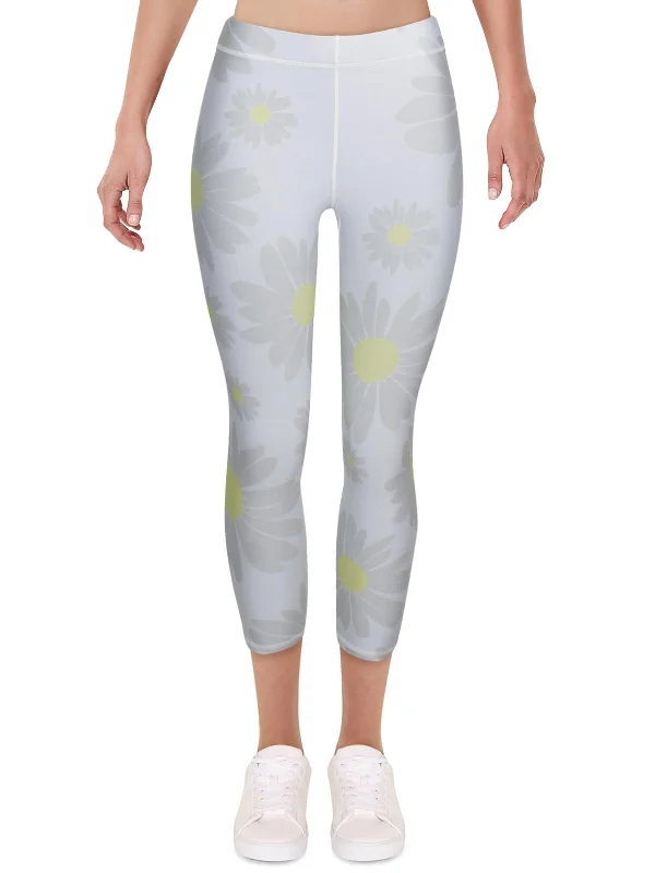 Yoga Shorts for Everyday Flexibility -Womens Fitness Workout Capri Pants