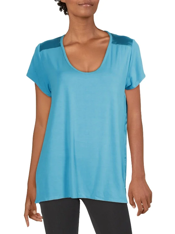 Yoga Tops for Flexibility and Comfort -Womens Fitness Workout T-Shirt