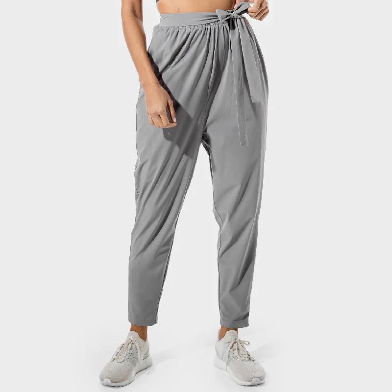 Supportive Yoga Pants for Active Lifestyles -Women's Fitness - Wrap Pants - Sharkskin Supportive Yoga Pants for Active Lifestyles -Women's Fitness - Wrap Pants - Sharkskin