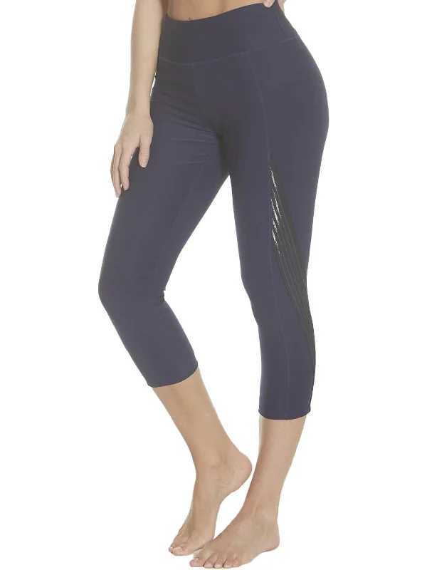 Stretchable Yoga Shorts for Active Women -Womens Fitness Yoga Capri Pants