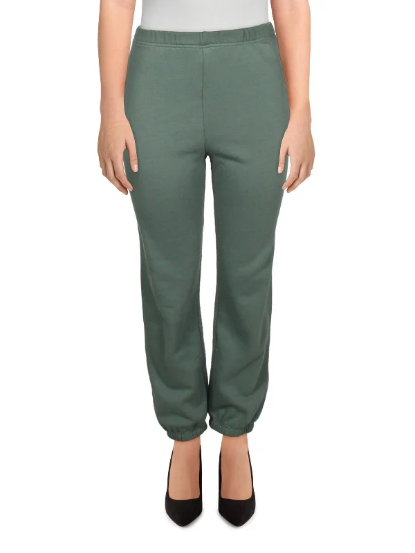 Yoga Shorts for Easy Stretching Poses -Womens Fleece Classic Sweatpants