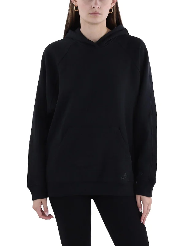 Women's Yoga Tops for Easy Flexibility -Womens Fleece Pullover Hoodie
