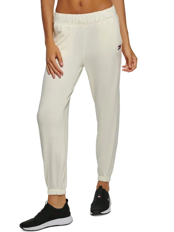 Yoga Shorts for Active and Comfortable Movement -Womens French Terry High Rise Jogger Pants Yoga Shorts for Active and Comfortable Movement -Womens French Terry High Rise Jogger Pants
