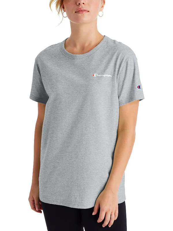 Women's Yoga Tops with Ribbed Fabric -Womens Gym Fitness Shirts & Tops