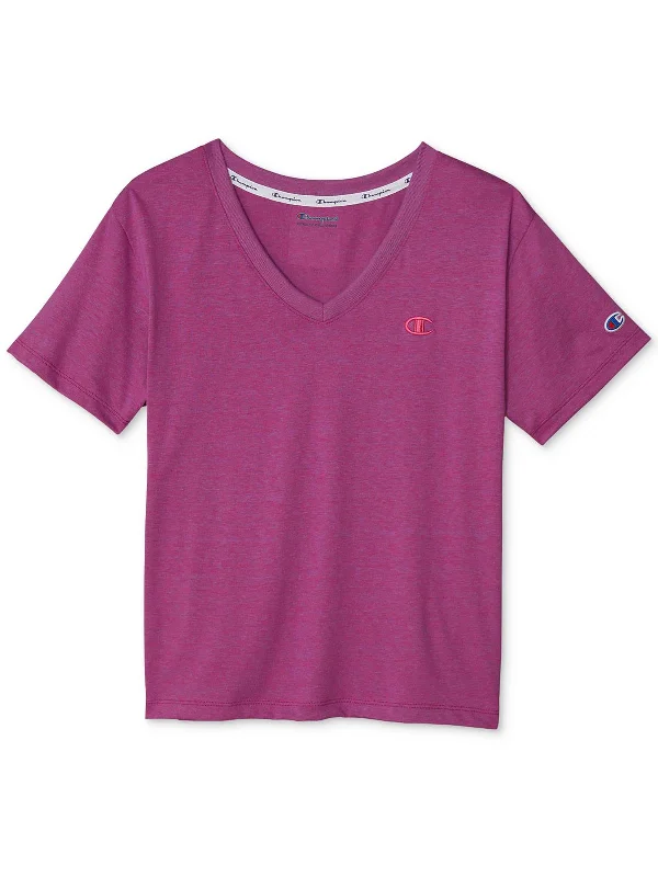 Women's Yoga Tops with Open Back -Womens Gym Fitness Shirts & Tops