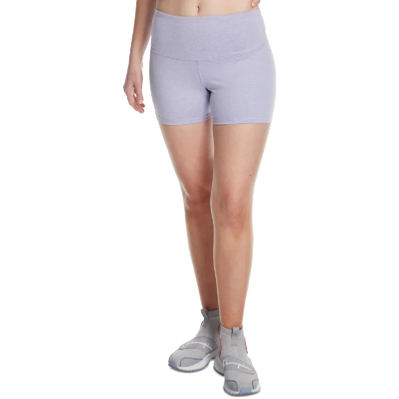 Yoga Shorts for Performance -Womens Heathered Boy Shorts
