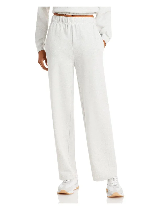 Lightweight Yoga Shorts for Daily Yoga -Womens Heathered Comfy Sweatpants