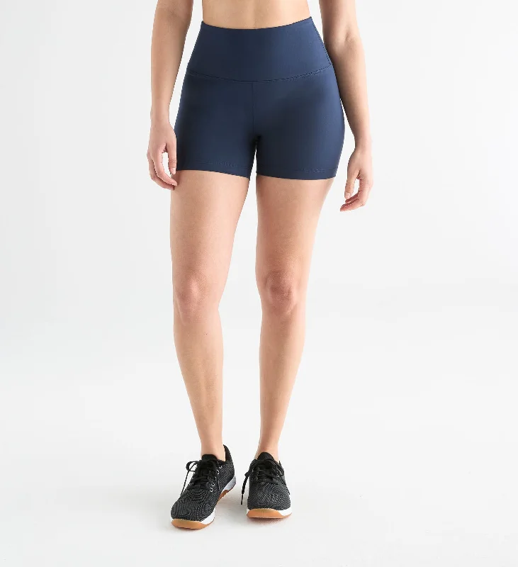Women's Comfortable Yoga Shorts -Women's High-Rise Matte Short 4"