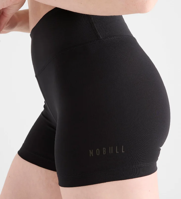 Yoga Shorts for Easy Stretching -Women's High-Rise Sleek Short 4"