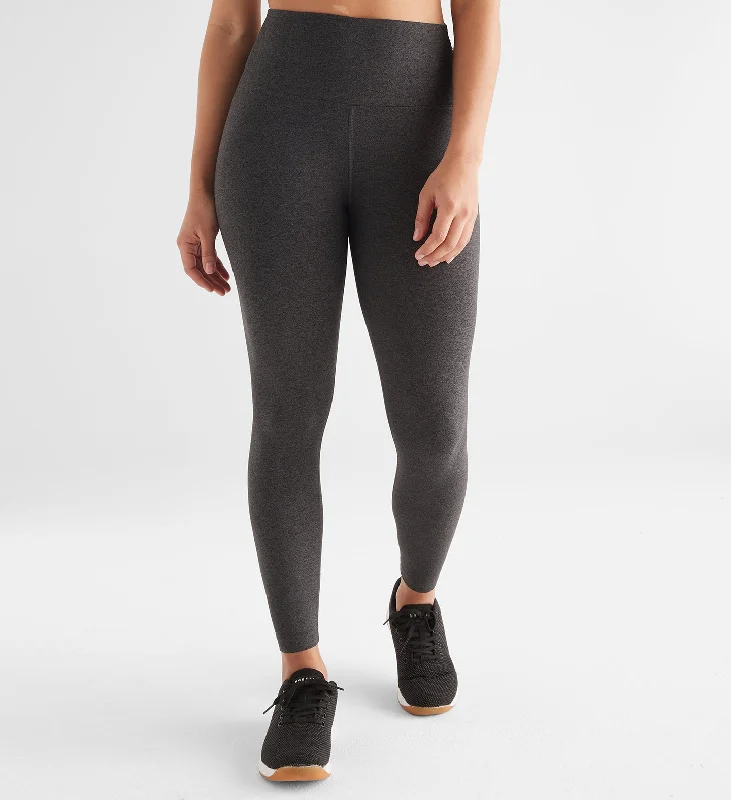 Lightweight Yoga Pants -Women's High-Rise Matte Tight 25"