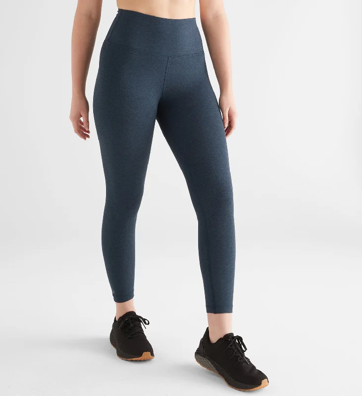 Yoga Pants for Flexibility -Women's High-Rise Matte Tight 25"
