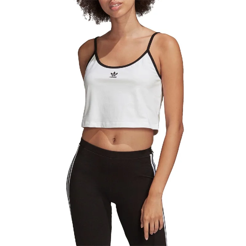Yoga Tops for Deep Stretching and Movement -Womens Jersey Logo Tank Top