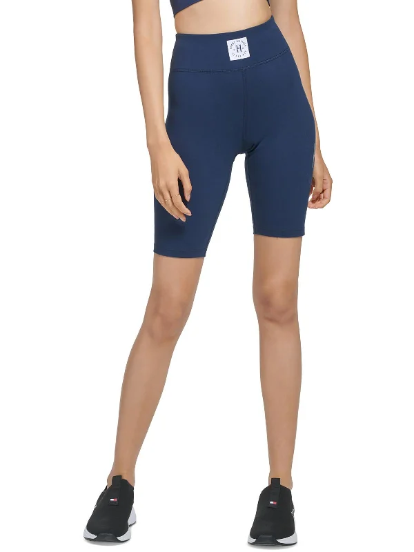 Stretchable Yoga Shorts for Intense Training -Womens Logo Jersey Bike Short