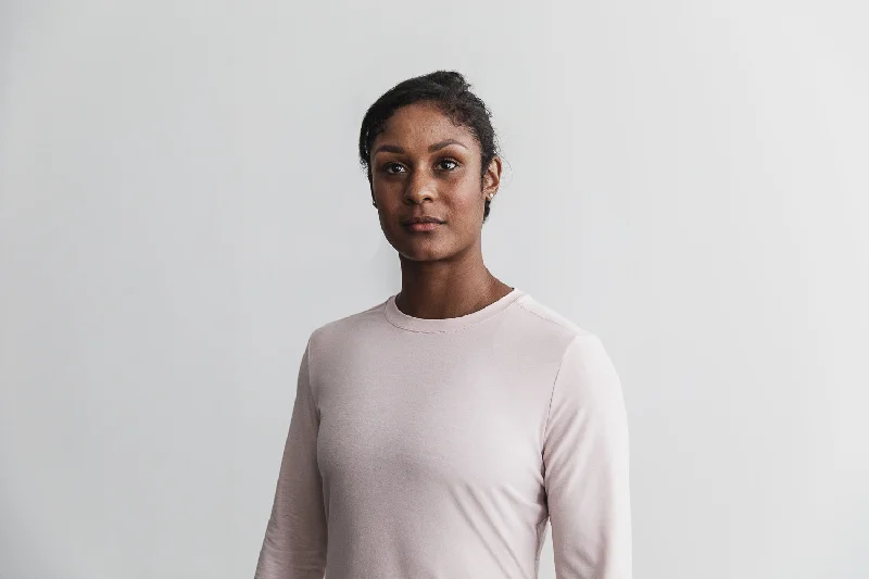 Breathable Yoga Tops for Hot Yoga Classes -Women's Long Sleeve Tee