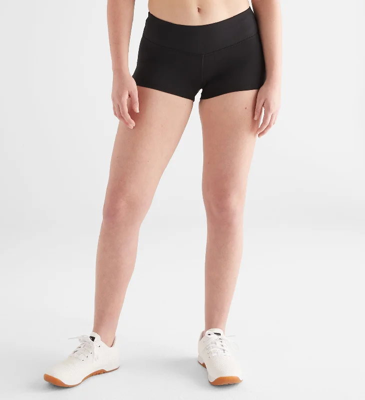 Yoga Shorts for Deep Stretch and Poses -Women's Low-Rise Matte Short 2"