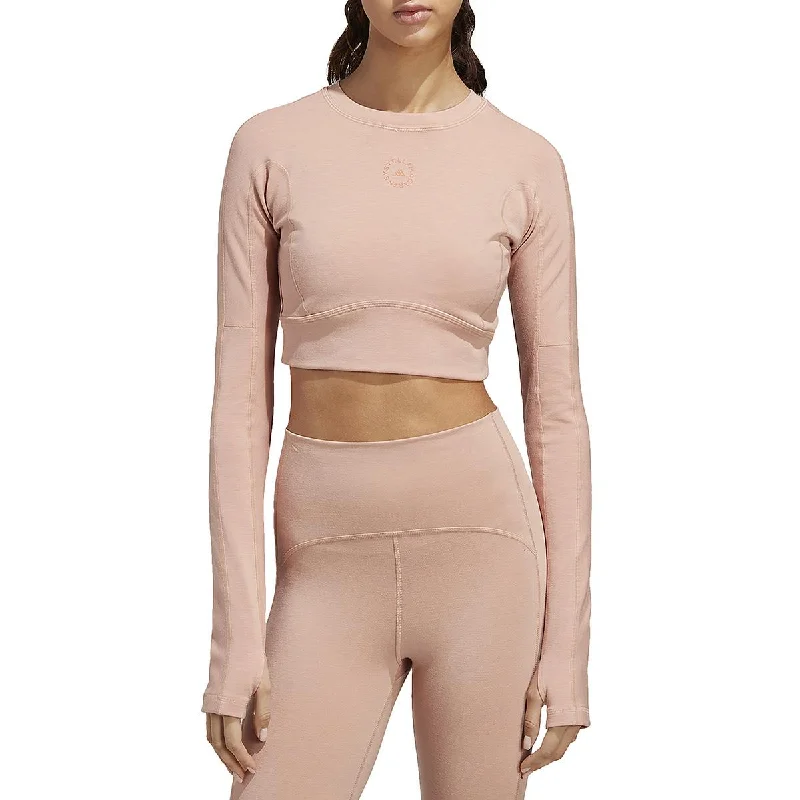 Yoga Tops for All-Day Comfort -Womens Open Back Athlete Crop Top