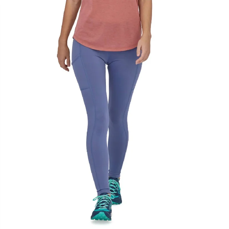 Yoga Shorts for Active Women -Women's Pack Out Tights Leggings In Current Blue