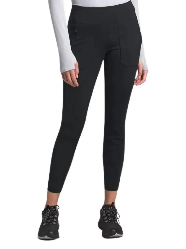 Comfortable Fit Yoga Shorts -Women's Paramount Tight Leggings In Tnf Black