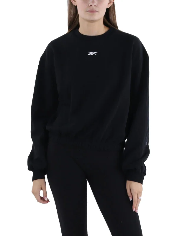 Yoga Tops for Stretch and Ease -Womens Pullover Fitness Sweatshirt