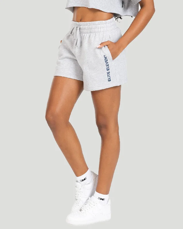 Yoga Shorts for High-Endurance Activities -Women's Registered Shorts - Grey