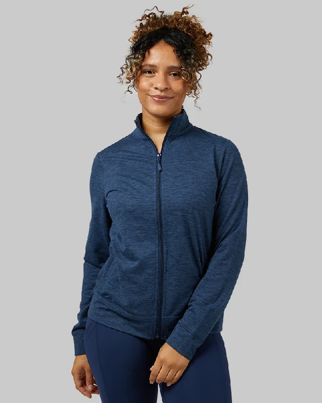 Yoga Shorts with Adjustable Fit -WOMEN'S SOFT STRETCH TRACK JACKET