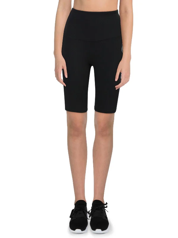 Yoga Shorts for Stretching Poses -Womens Stretch Fitness Bike Short