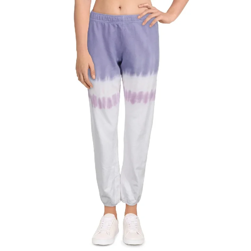 Performance Yoga Shorts with Support -Womens Tie-Die Cotton Jogger Pants