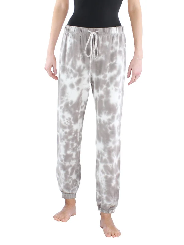 Yoga Shorts for Mobility and Comfort -Womens Tie-Dye Comfy Sweatpants