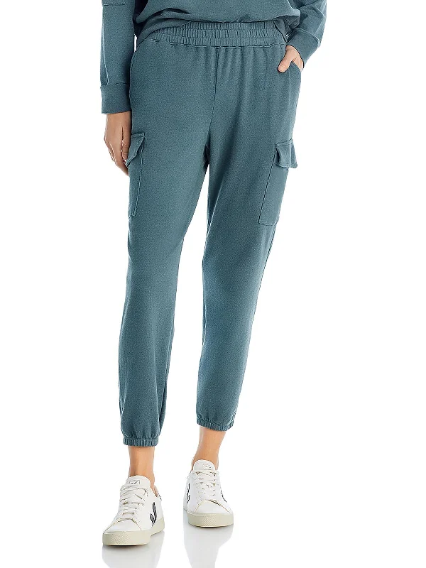 Yoga Shorts for Sports and Yoga -Womens Utility Fleece Sweatpants