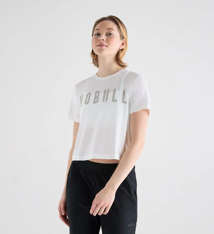 Women's Yoga Tops for Everyday Fitness -Women's NOBULL Boxy Tee